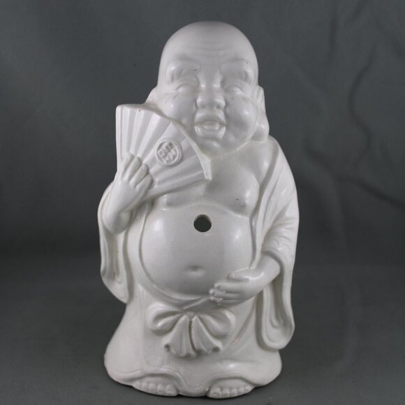 Vintage Benihana Mug - Buddha with Fan Suehiro At the Airport - Cermaic Mug - Picture 5 of 11